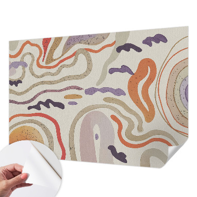 Children's wall mural Abstract patterns