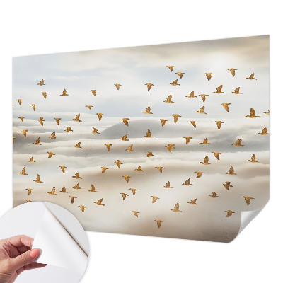Baby room wall mural Birds in flight