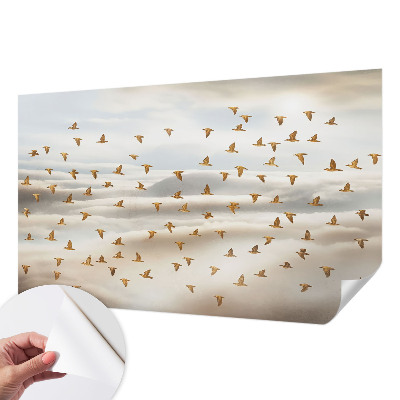 Baby room wall mural Birds in flight