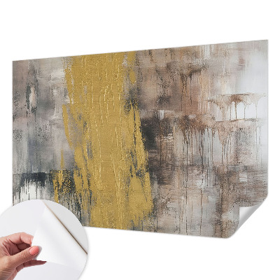 Peel and stick wall mural for bedroom Abstract vision