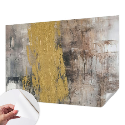 Peel and stick wall mural for bedroom Abstract vision