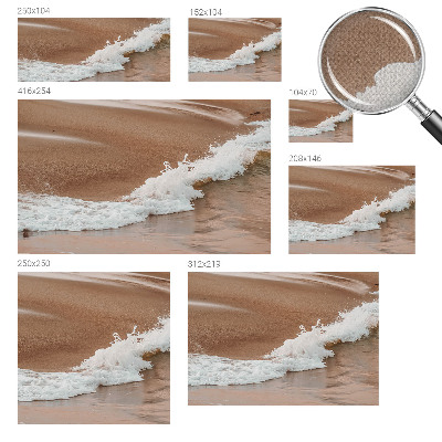 Peel and stick wall mural for kids' room with a sea breeze design