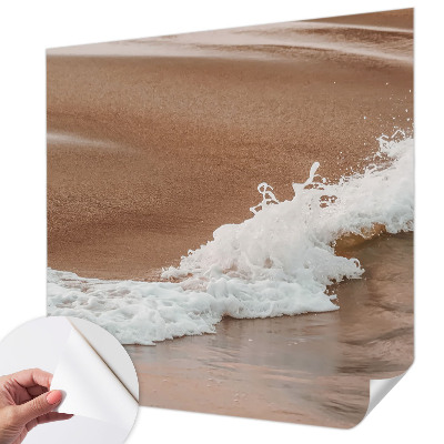 Peel and stick wall mural for kids' room with a sea breeze design
