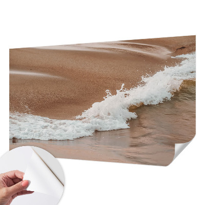 Peel and stick wall mural for kids' room with a sea breeze design