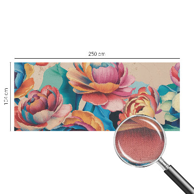 Nursery wall mural Floral harmony