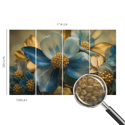 3D photo wallpaper mural Floral arrangement
