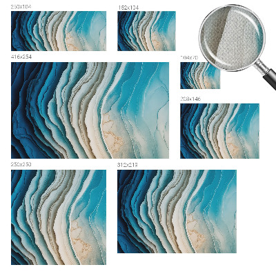 Self-adhesive photo wallpaper with a 