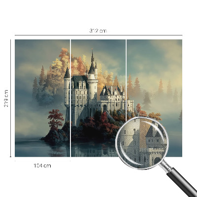 Self-adhesive photo wallpaper Fairytale castle
