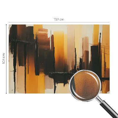 Peel and stick wall mural for kids' room Vertical stripes