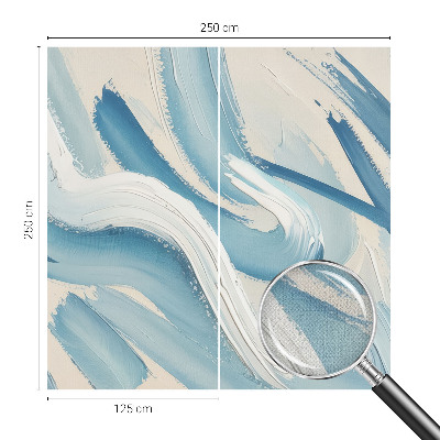 3D photo wallpaper mural Abstract strokes