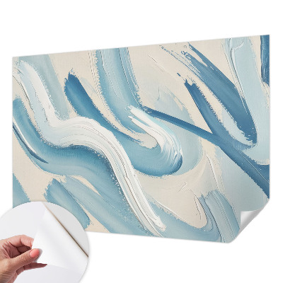 3D photo wallpaper mural Abstract strokes