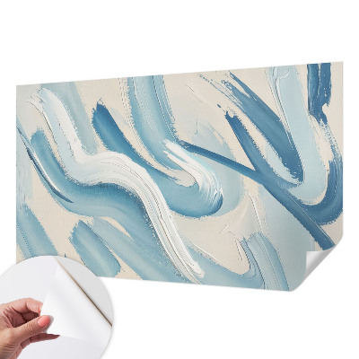 3D photo wallpaper mural Abstract strokes