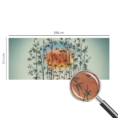 Self-adhesive photo wallpaper with the 