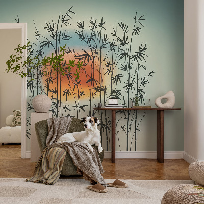 Self-adhesive photo wallpaper with the 