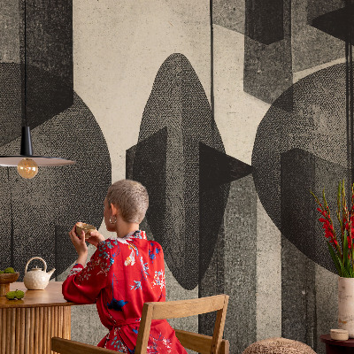 Removable wall mural Geometric shapes