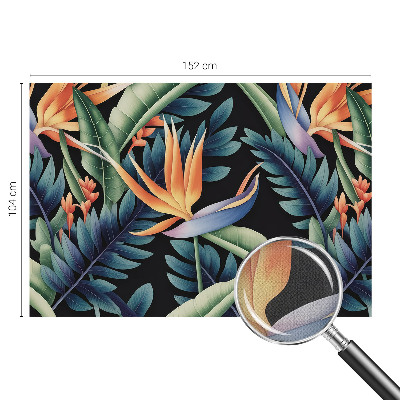 Peel and stick wall mural for living room Paradise theme