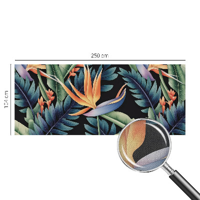 Peel and stick wall mural for living room Paradise theme