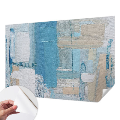 3D wall mural with a modern harmonious design