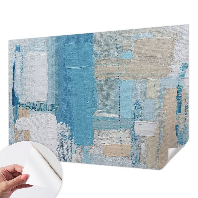 3D wall mural with a modern harmonious design