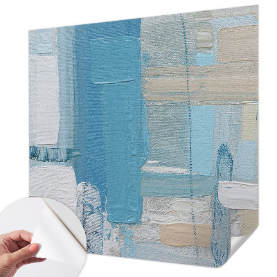 3D wall mural with a modern harmonious design