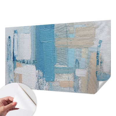 3D wall mural with a modern harmonious design