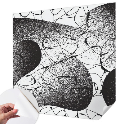 3D photo wallpaper mural with an abstract pattern