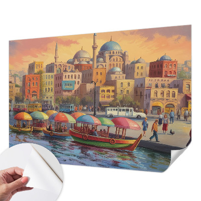 Self-adhesive photo wallpaper Urban coast