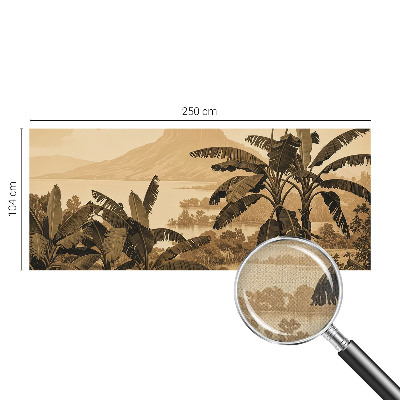 Stick-on wall mural Tropical panorama