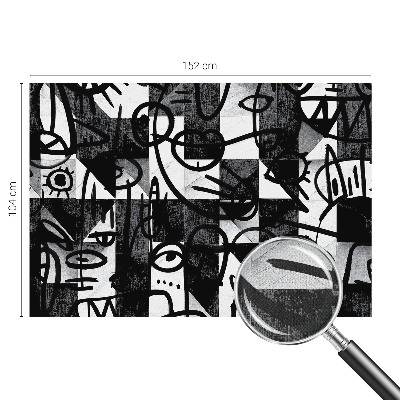 Stick-on wall mural Drawing chaos