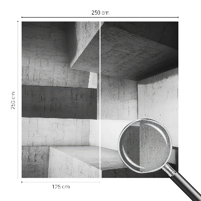 Removable wall mural Geometric sculptures