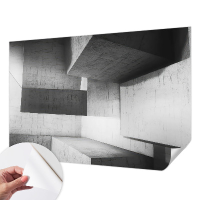 Removable wall mural Geometric sculptures