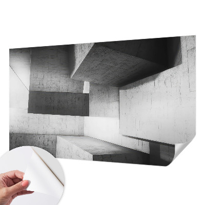Removable wall mural Geometric sculptures