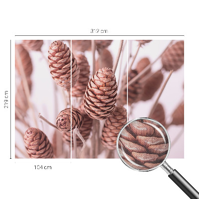 3D photo wallpaper mural with a natural elegant design