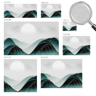 Self-adhesive wall mural Apparent peace