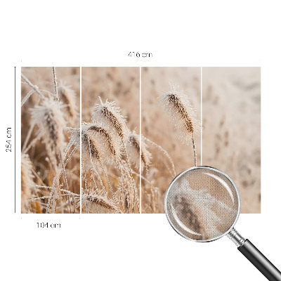 Peel and stick wall mural Winter landscape