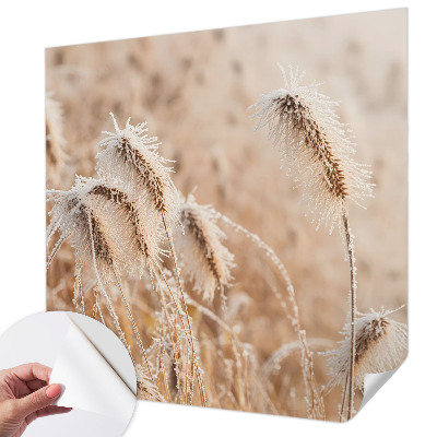 Peel and stick wall mural Winter landscape