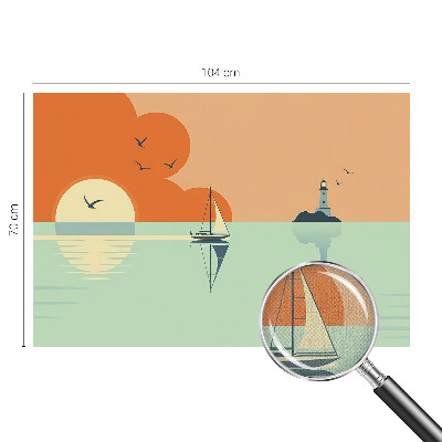 Peel and stick wallpaper mural Sea delight