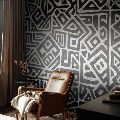 Self-adhesive photo wallpaper Geometric maze