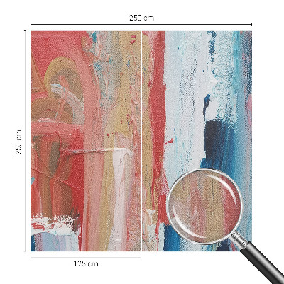 Stick-on wall mural Colorful abstractions
