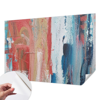 Stick-on wall mural Colorful abstractions