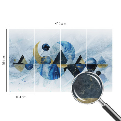 Removable wall mural Cosmic elegance