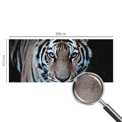 Nursery wall mural Tiger portrait