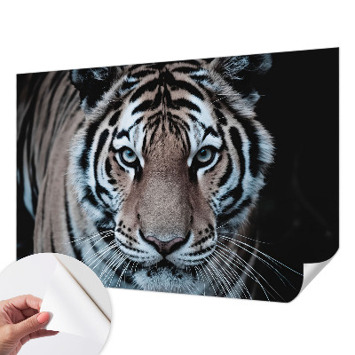 Nursery wall mural Tiger portrait