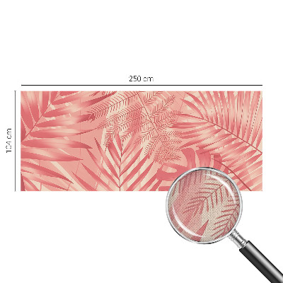 Peel and stick wall mural Tropical leaves