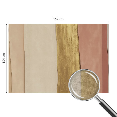 3D wall mural Wavy stripes