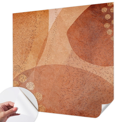 Removable wall mural Earthy compositions