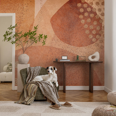 Removable wall mural Earthy compositions