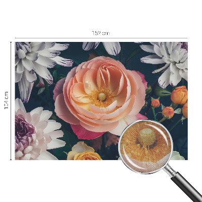 Self-adhesive photo wallpaper Floral harmony