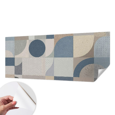 Removable wall mural wallpaper Geometric mosaic
