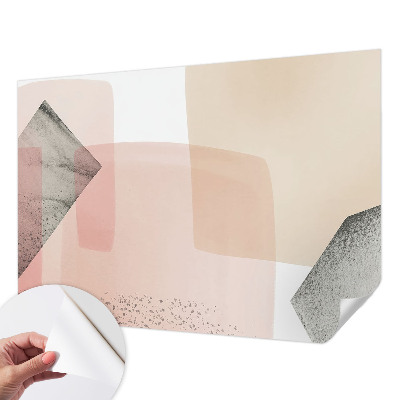 Peel and stick wall mural for kids' room Delicate figures